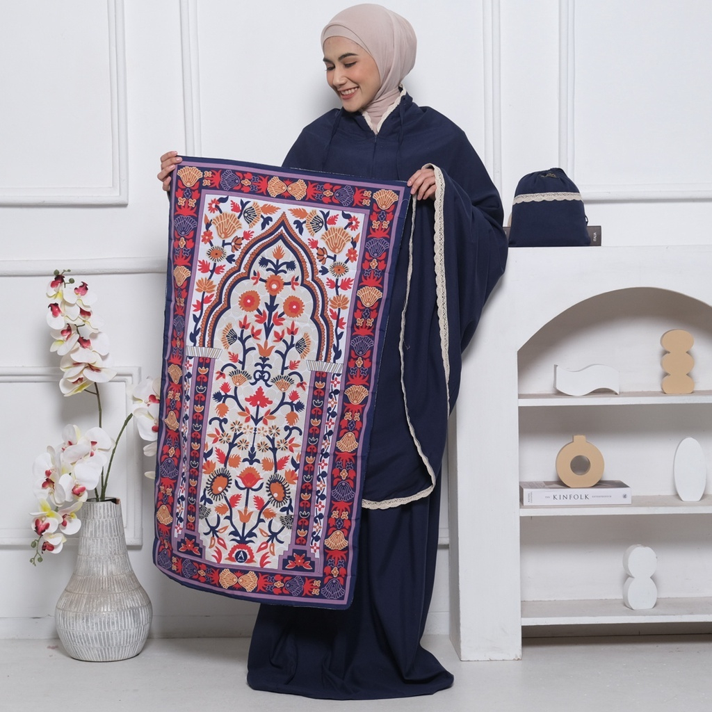 Sajadah Travel Souvenir Umroh Haji Turki Premium Travelling Sejadah Pouch Motif Hadiah