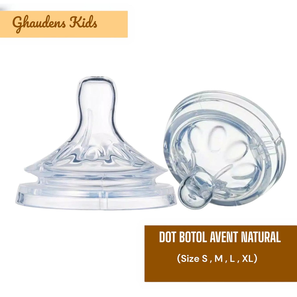 Dot/Nipplee Philips AVENT NATURAL BPA FREE NON ULIR ( S M L XL )