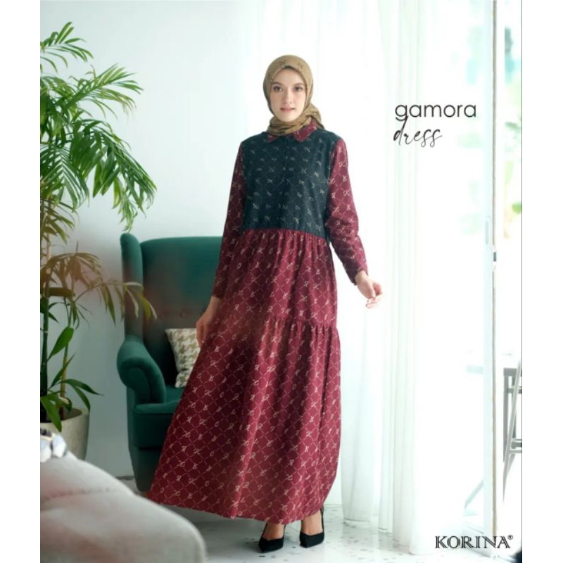Korina Gamora Dress Red Size LXL