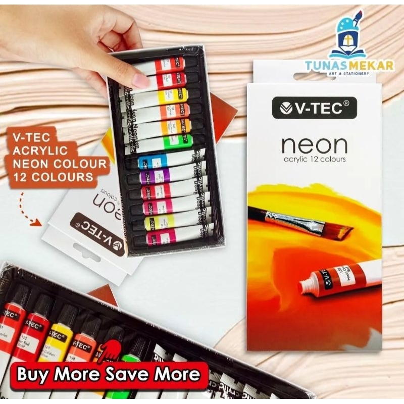 

Cat Acrylic V-Tec Neon,Pastel ,Metalic Isi 12x 6ML