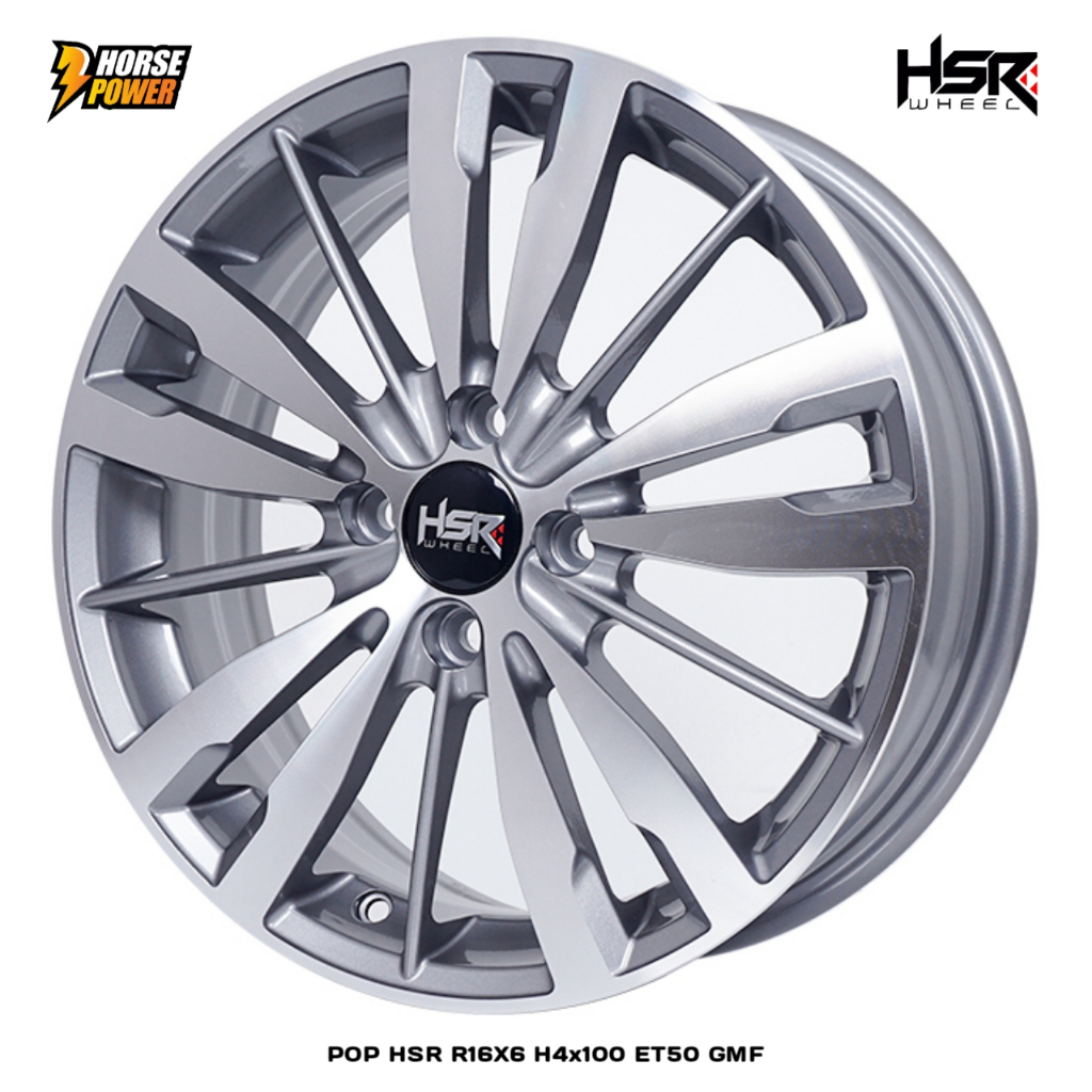 R16 HSR WHEEL • HSR POP RING 16 • VELG MOBIL FORD FIESTA • HONDA BRIO CITY FREED JAZZ MOBILIO • DLL