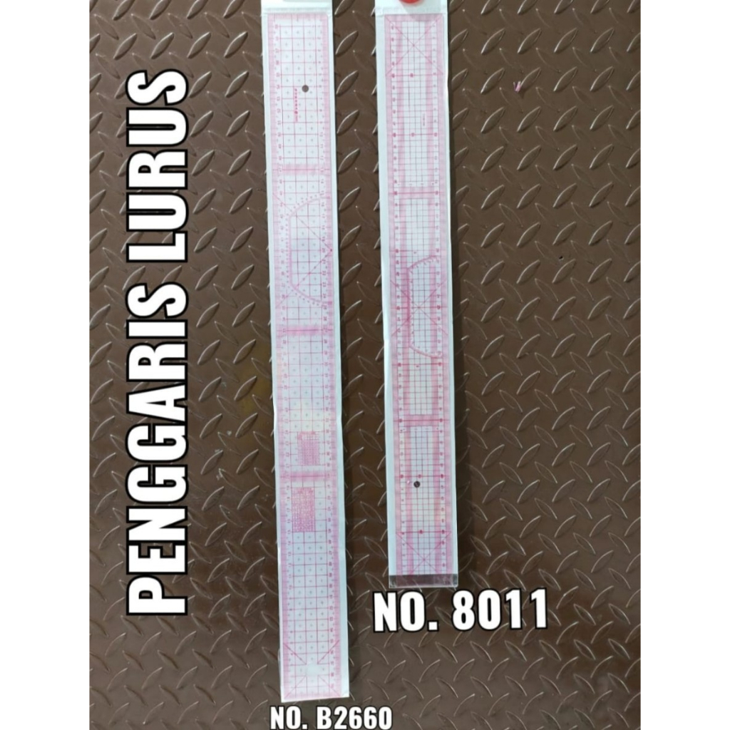 

Penggaris Jahit B2660 / Quilting Ruler / Penggaris Jahit Pola Kain