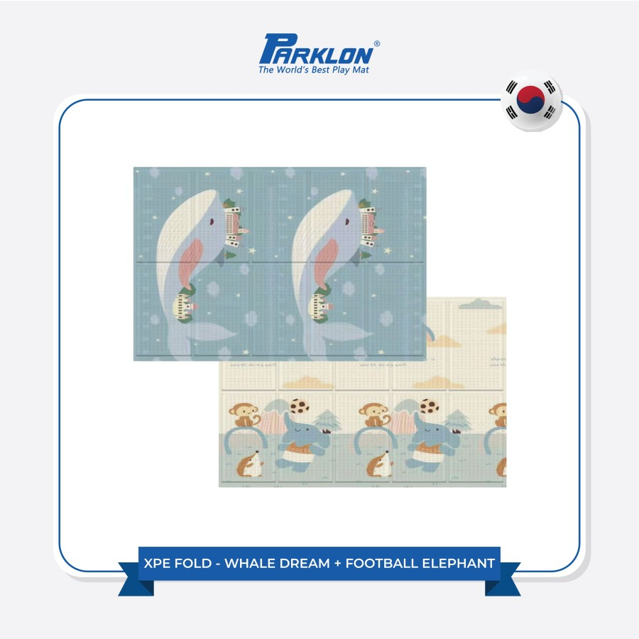 Matras Bayi / Playmat Lipat Anak / Karpet Lipat Bayi / Parklon XPE Fold Playmat - 1.0 cm