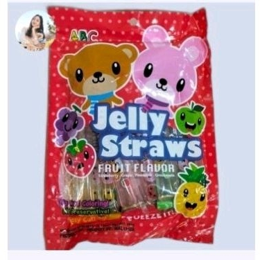 

ABC jelly straws assorted 300gram