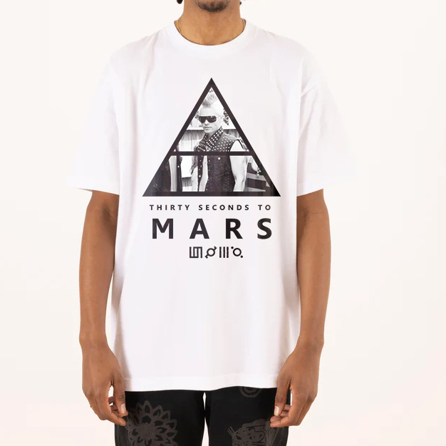 Kaos Band 30 SECOND TO MARS Tshirt Band Merchandise Alternative rock