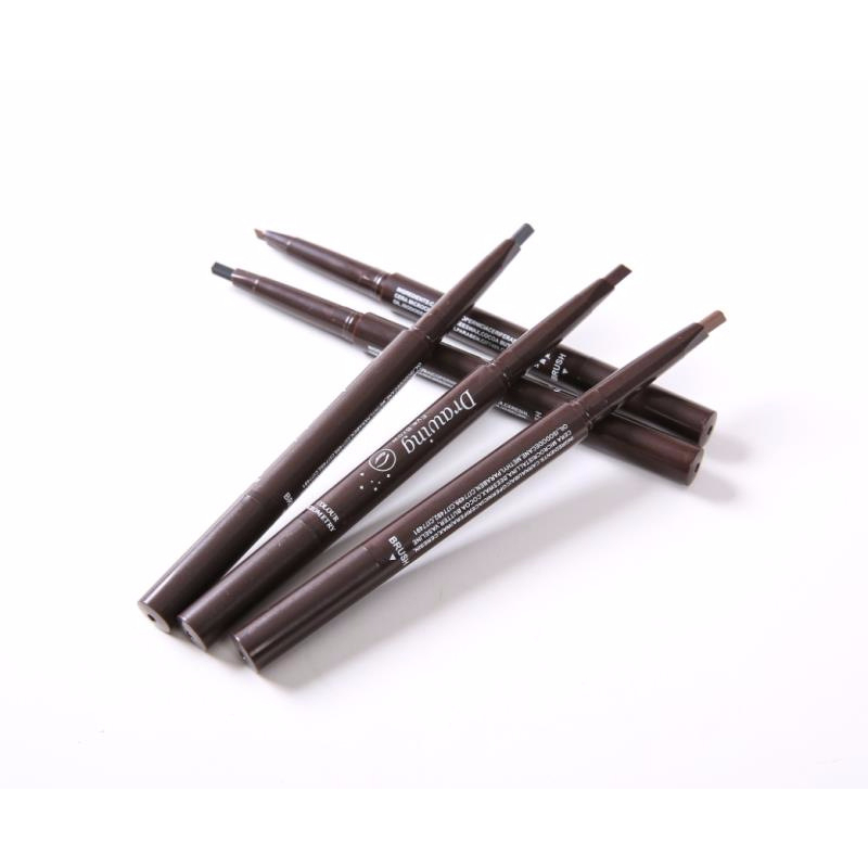 LAMEILA Pencil alis Geometry 7 Colors Eyebrow  Double Heads Lasting Eyebrow Pen Waterproof LA005