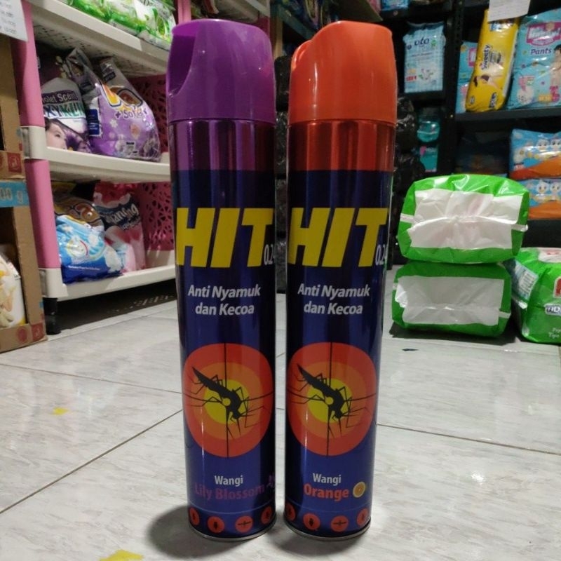 HIT Aerosol Anti Nyamuk dan Kecoa 600ml