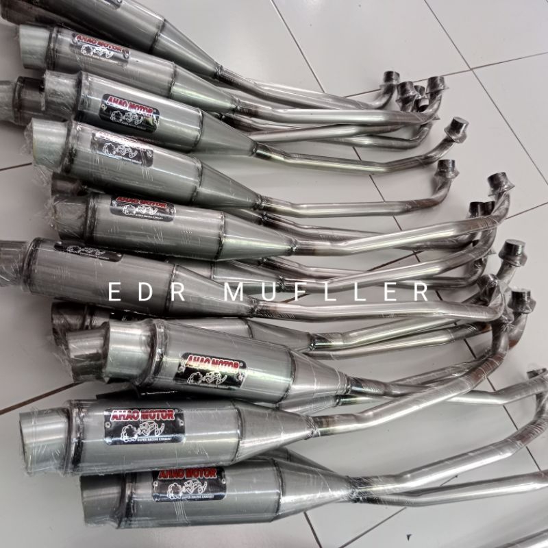 knalpot ahau racing all bebek series supra jupiter karisma