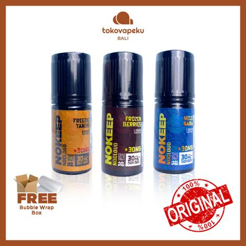 NOKEEP NOCLOUD SALTNIC 30MG NO KEEP 30ML AUTHENTIC by VAPEPACKERS