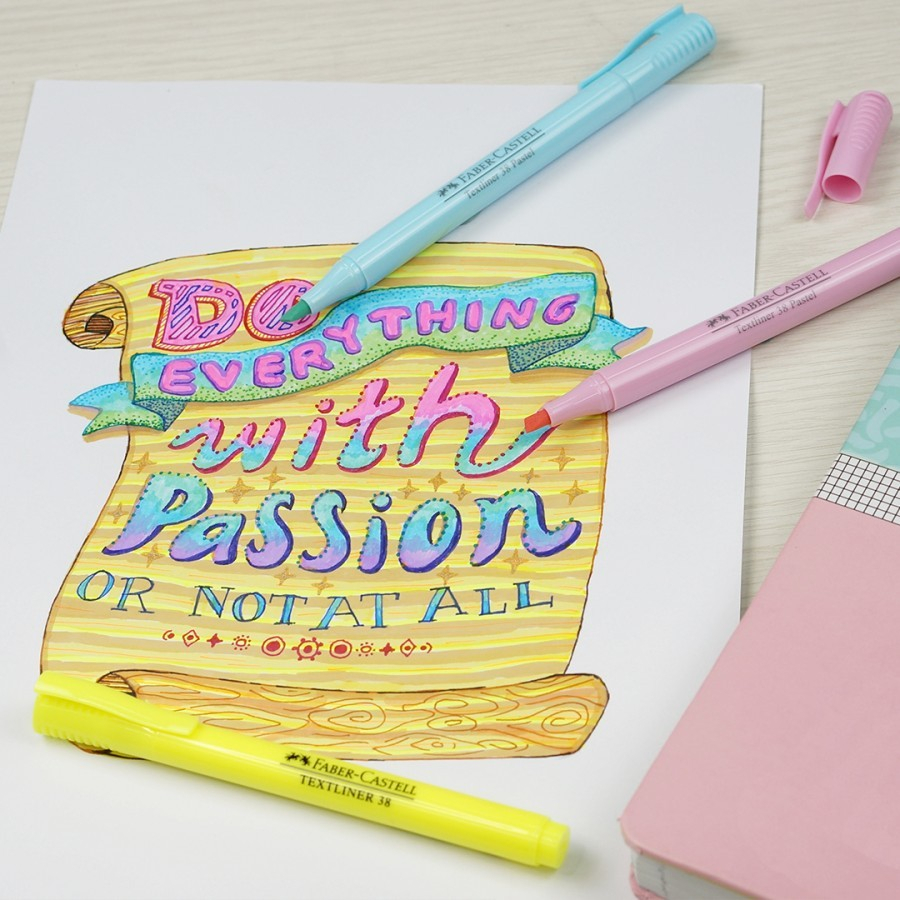 Hightlighter Faber Castell Textliner 38 - Satuan