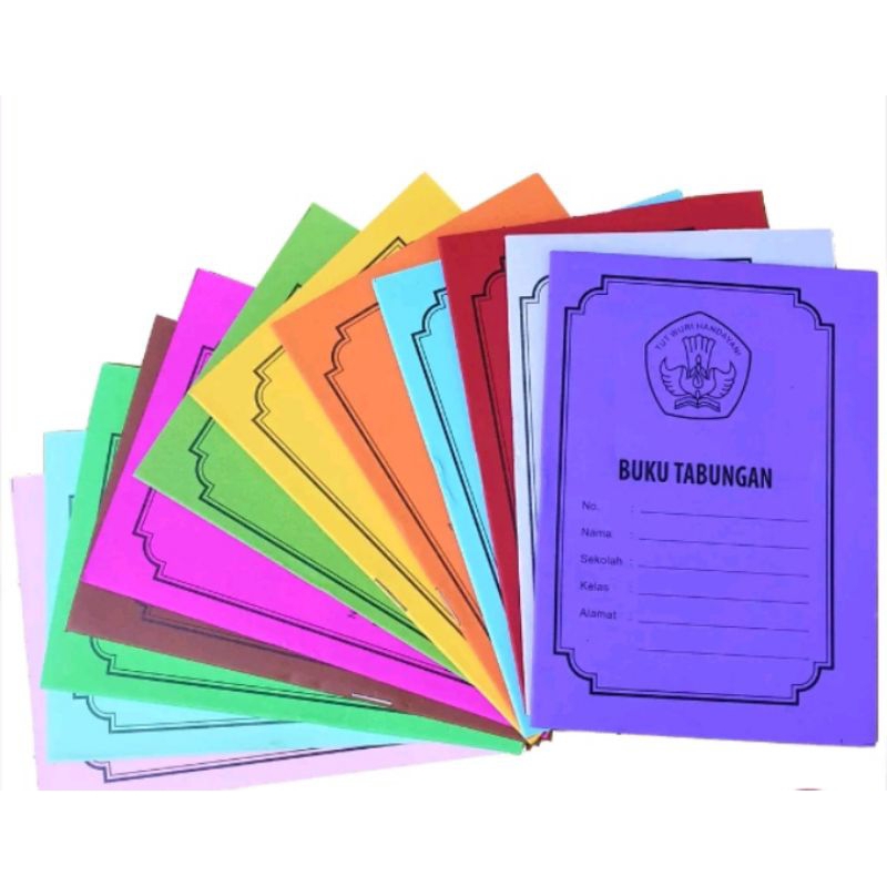 

(10 PCS) BUKU TABUNGAN SEKOLAH