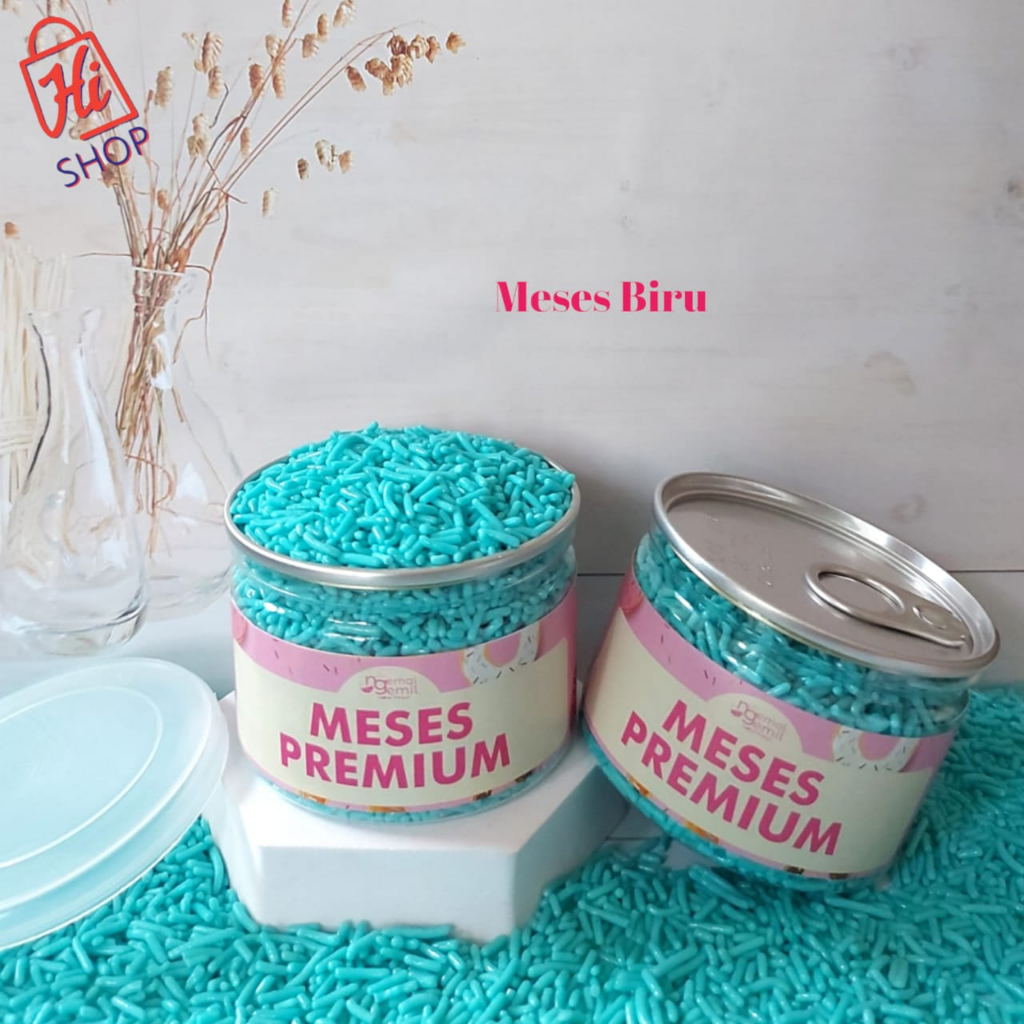 

Can Meses Biru Butiran Coklat Sprinkle Topping Kue Donut Bolu Kualitas Premium