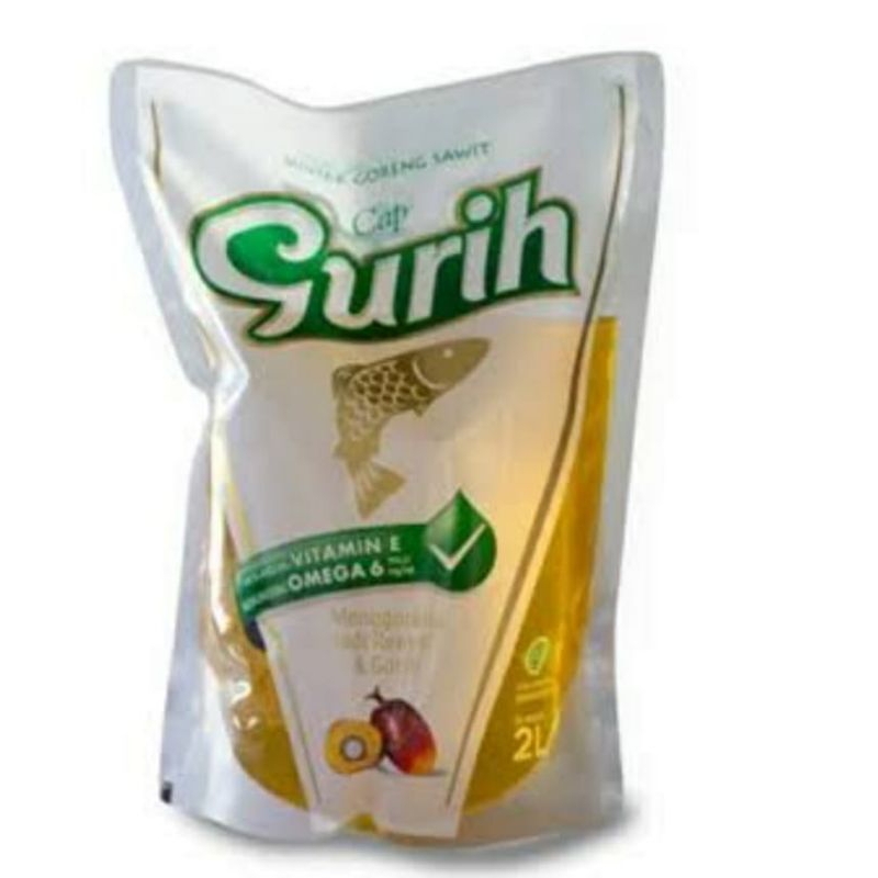 

Minyak goreng gurih 1 liter dan 2 liter