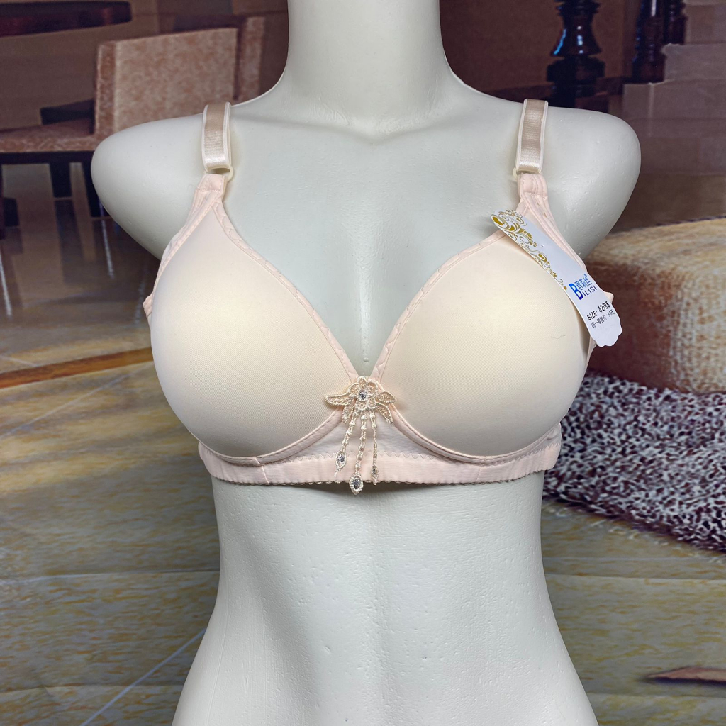 BRA / BH WANITA 890 TIDAK ADA KAWAT BUSA TIPIS SIZE 36-42