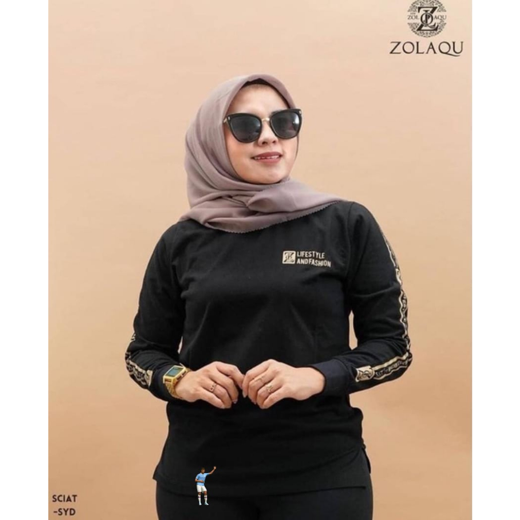 atasan wanita - baju atasan wanita terbaru -  zolaqu / kaos zolaqu original terbaru cod zolaqu jumbo