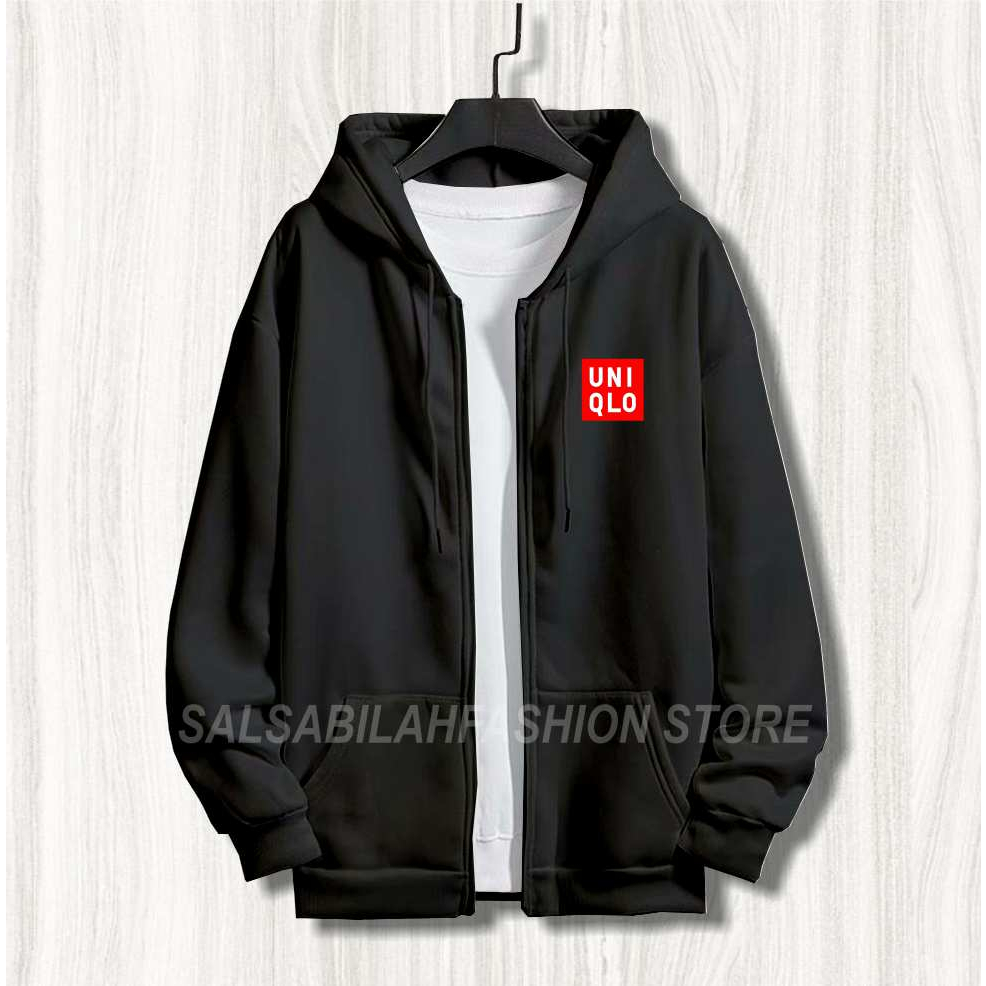 SWEATER HOODIE - Jaket Distro Zipper - Jaket Sweater Hoodie Resleting Pria UNIK