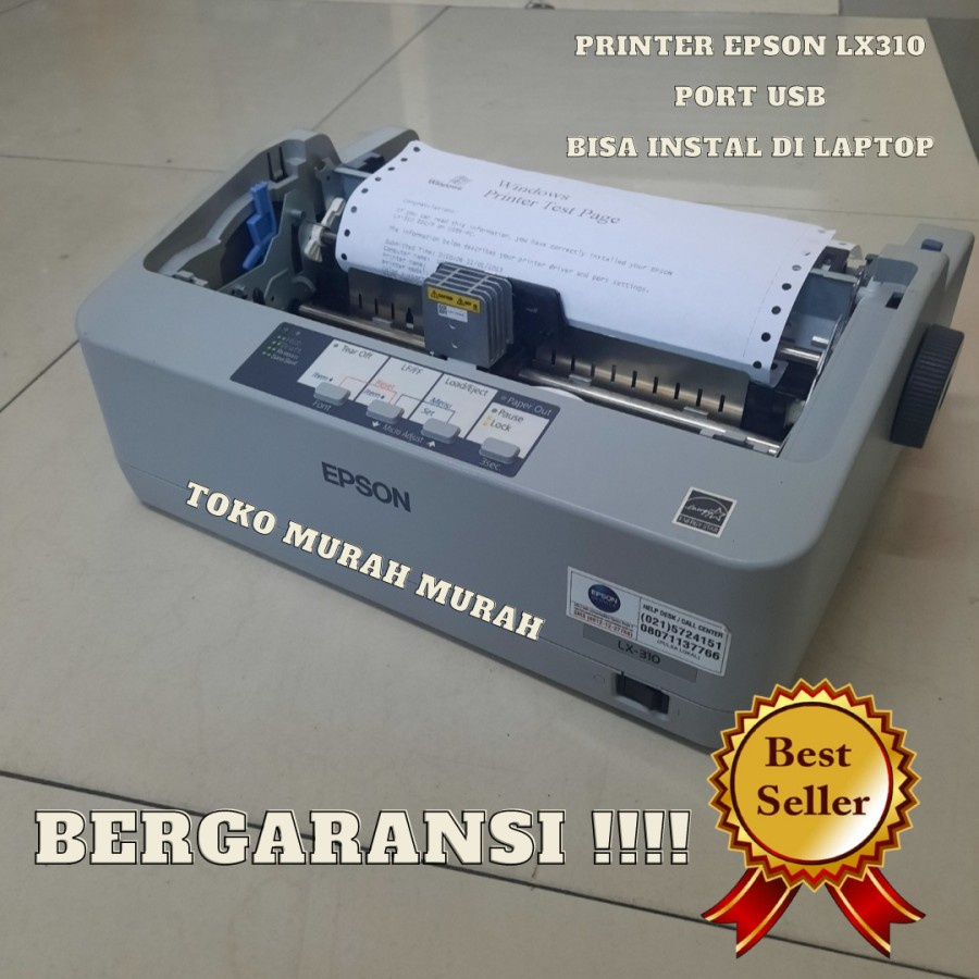 Printer dotmatrix Epson LX310 / LX-310 Tanpa Tray