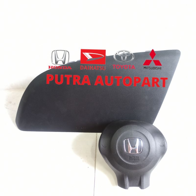 airbag set stir penumpang brio brv mobilio 2016-2020 original