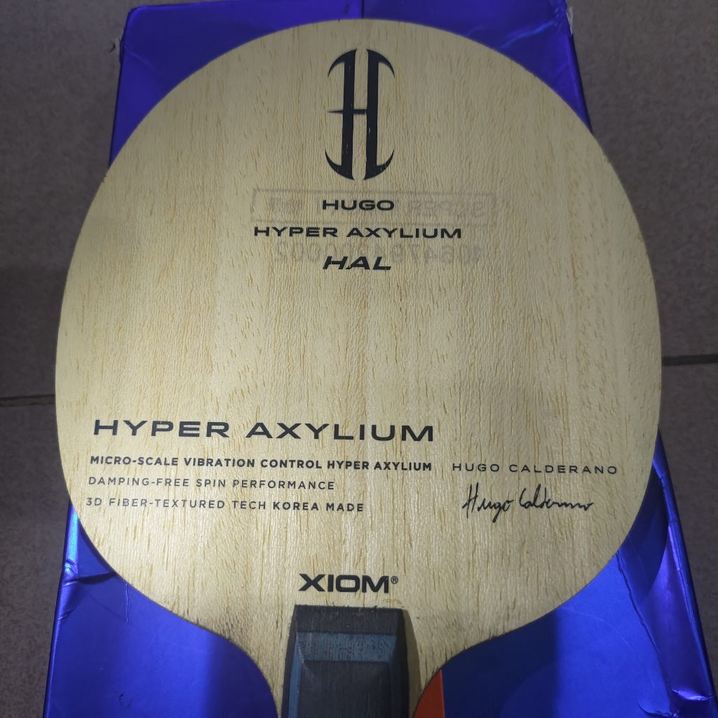 Blade Xiom Hugo Calderano HAL Hyper Axylium