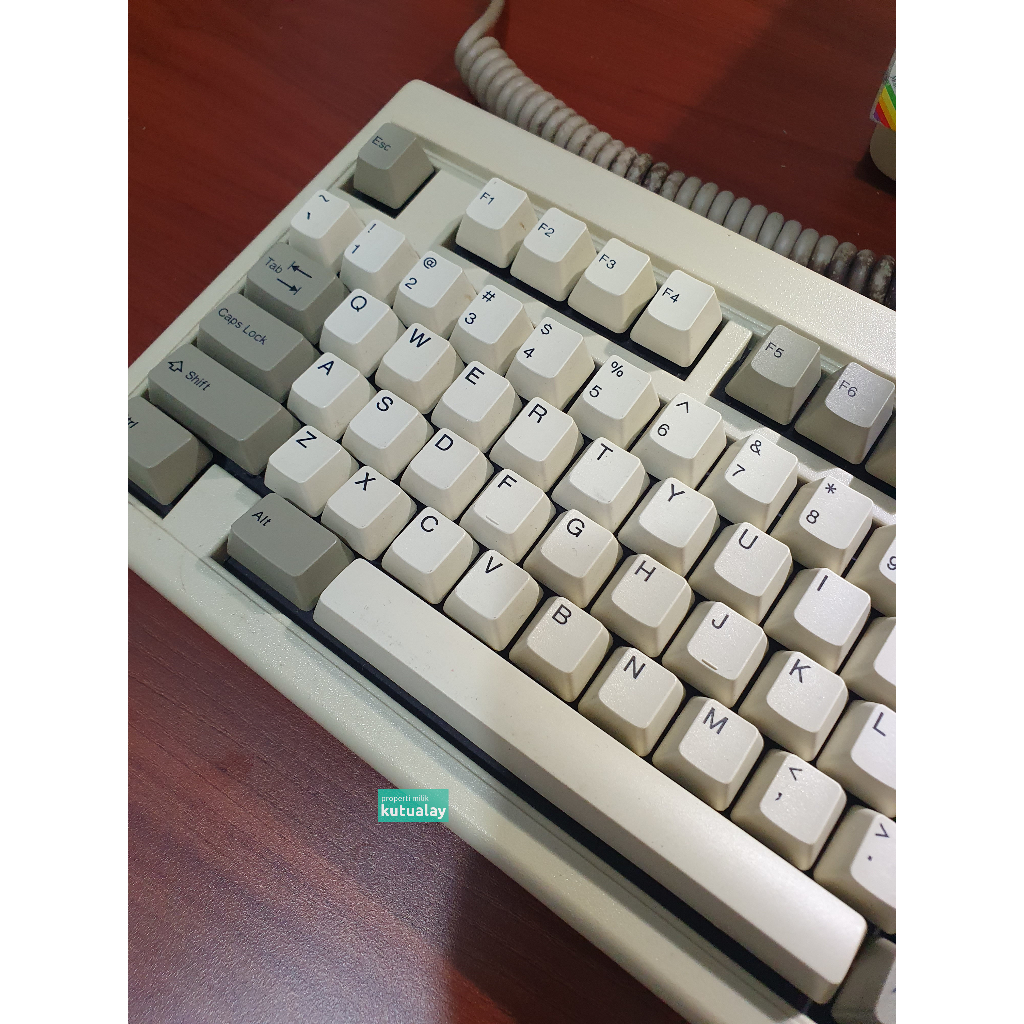 Keyboard Mechanical Jadul Dai-ichi Vintage Retrobright &amp; Lube