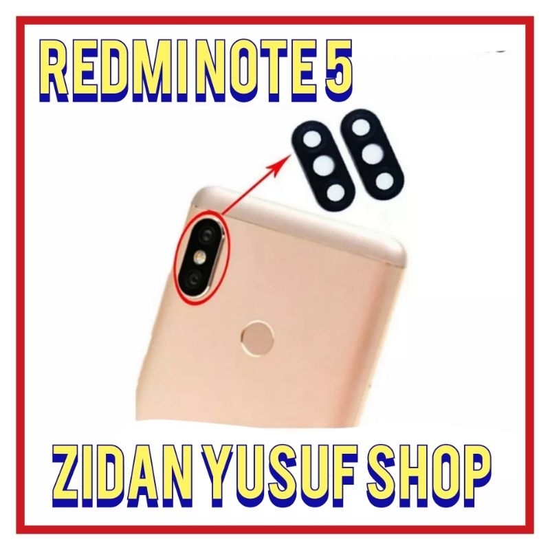 KACA KAMERA LENSA KAMERA XIAOMI REDMI NOTE 5 NOTE 5 PRO ORIGINAL