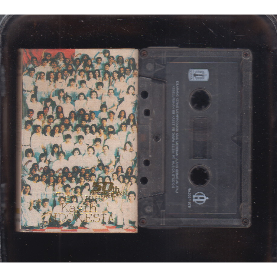 KASET TERIMA KASIH INDONESIA 50 TAHUN INDONESIA MERDEKA
