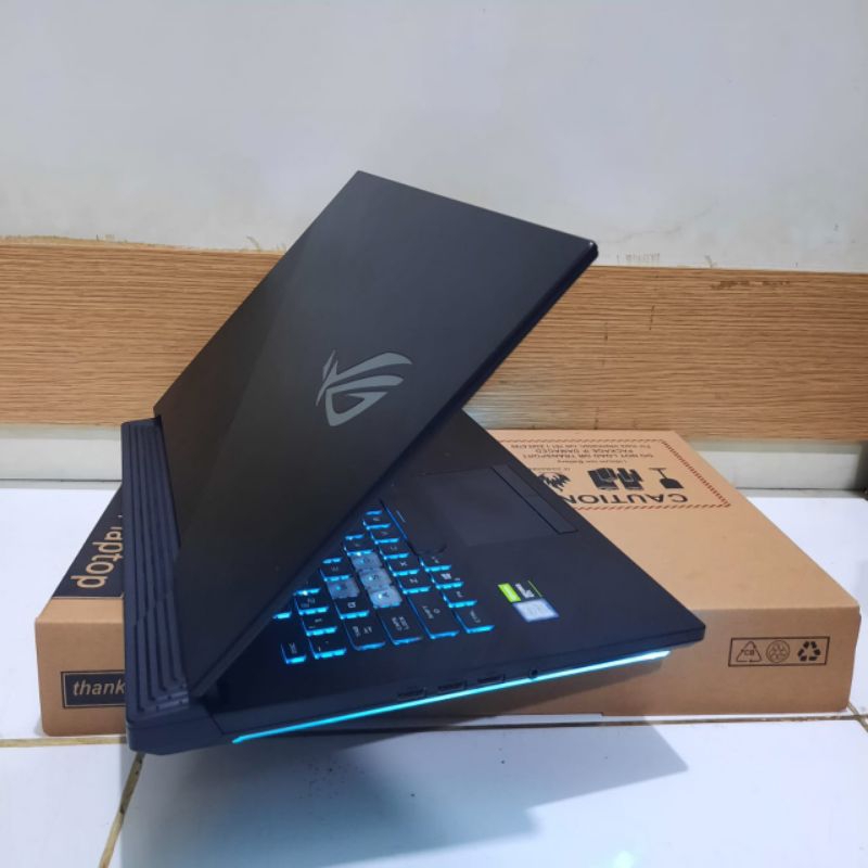LAPTOP GAMING ASUS ROG STRIX G531GD COR i7-9750H Gen 9 Ram 8GB/SSD 512Gb NVDIA GTX1050Ti 4GB FULL RGB