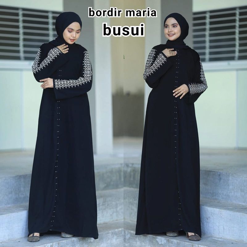 abaya hitam / abaya jetblack
