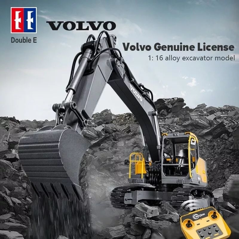 RC excavator Double E 598 （EC160E) metal  3 in 1