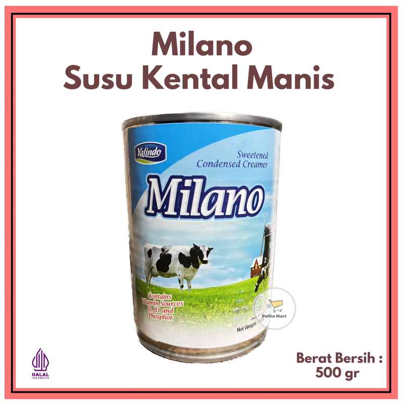 

MILANO Krimer Kental Manis 500 gr