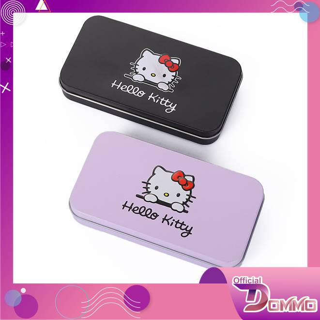 DOMMO - D8000 Kuas Make Up 7 in 1 Hello Kitty / Make Up Tools / Make Up Brush/ Set Kuas Make Up / Set Kuas Make Up Import
