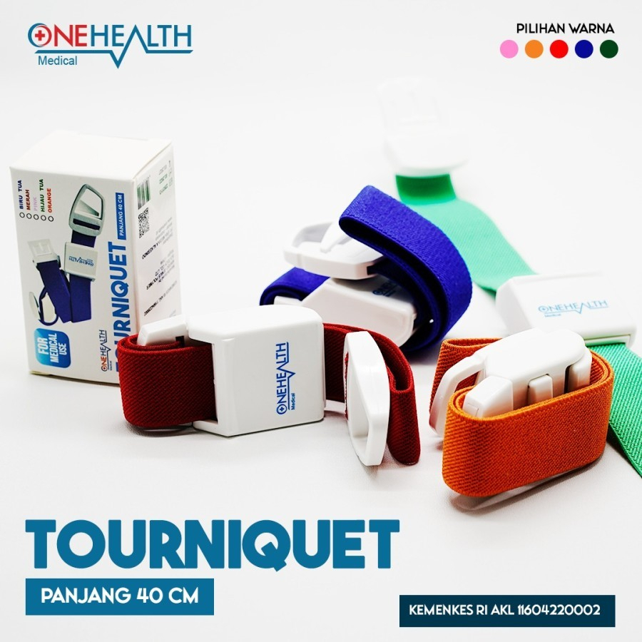 Torniquet ONEHEALTH - Tourniquet - Torniket - Alat penjepit aliran darah