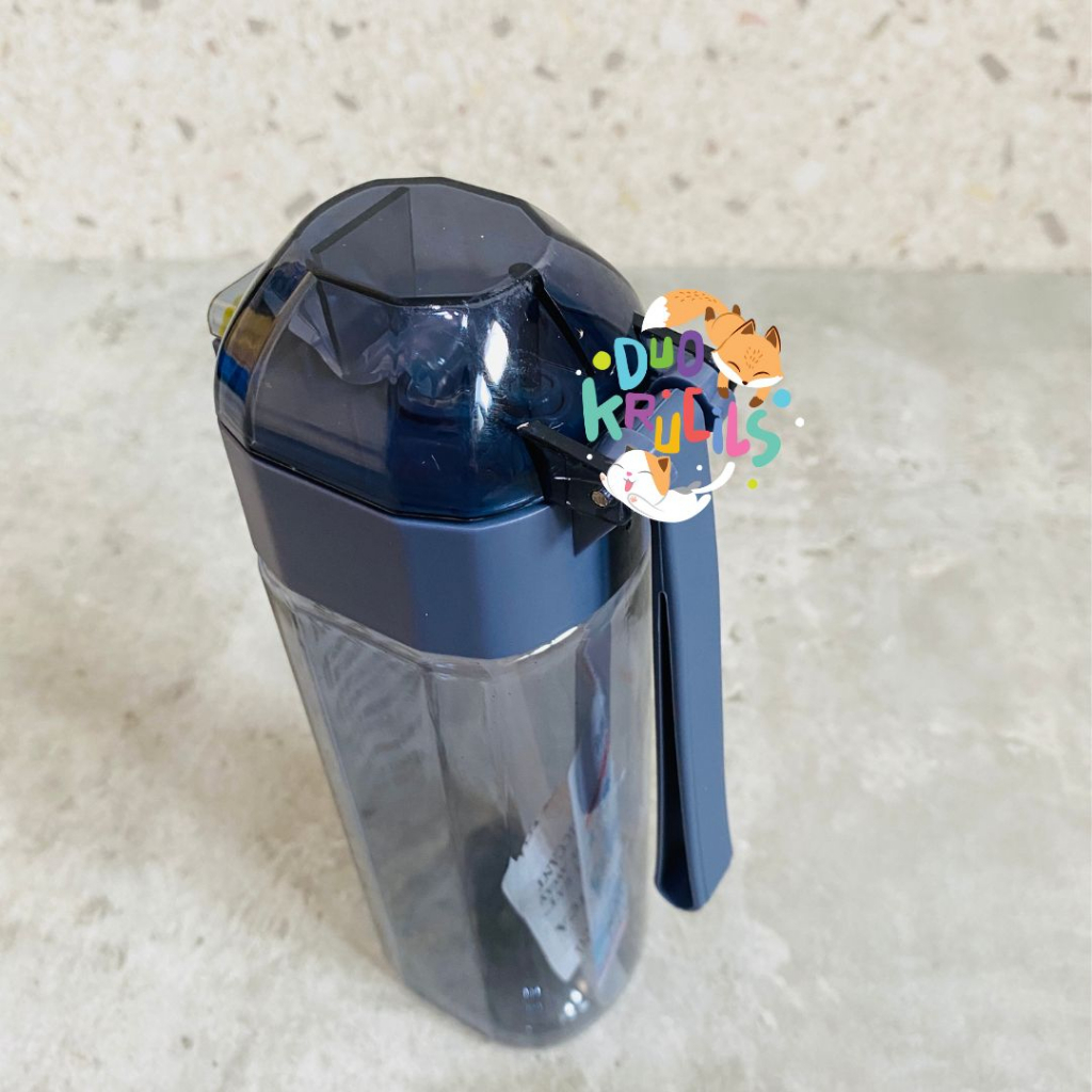 Botol Minum polos colourful SPORTS ukuran sedang import premium