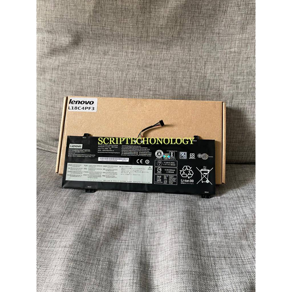 Baterai Laptop Scriptech Ideap Flex 14API C340-14IWL L18C4PF3