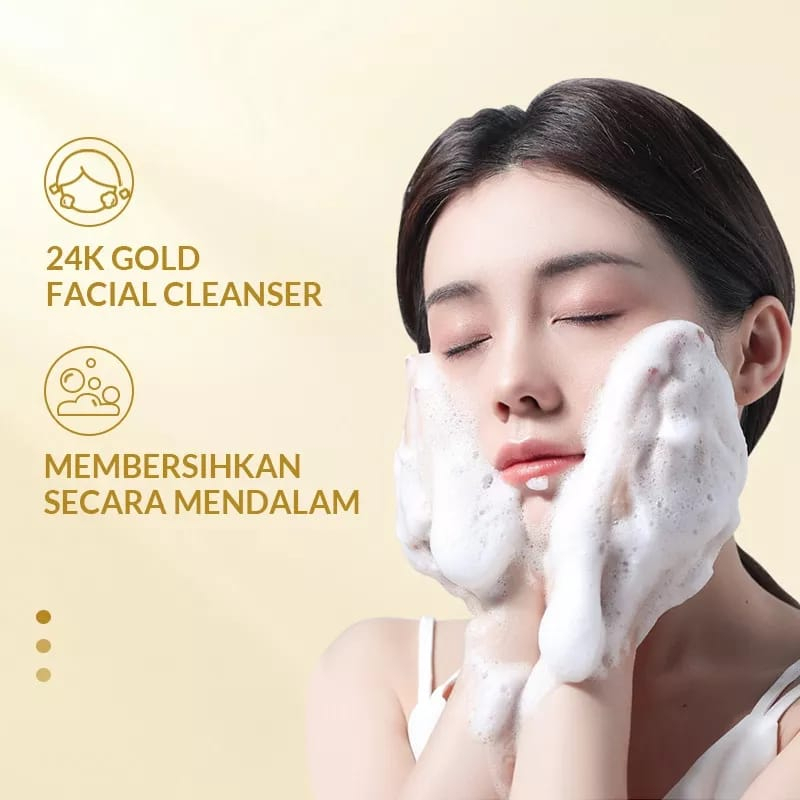 BIOAQUA 24K Gold Series  Facial Cleanser