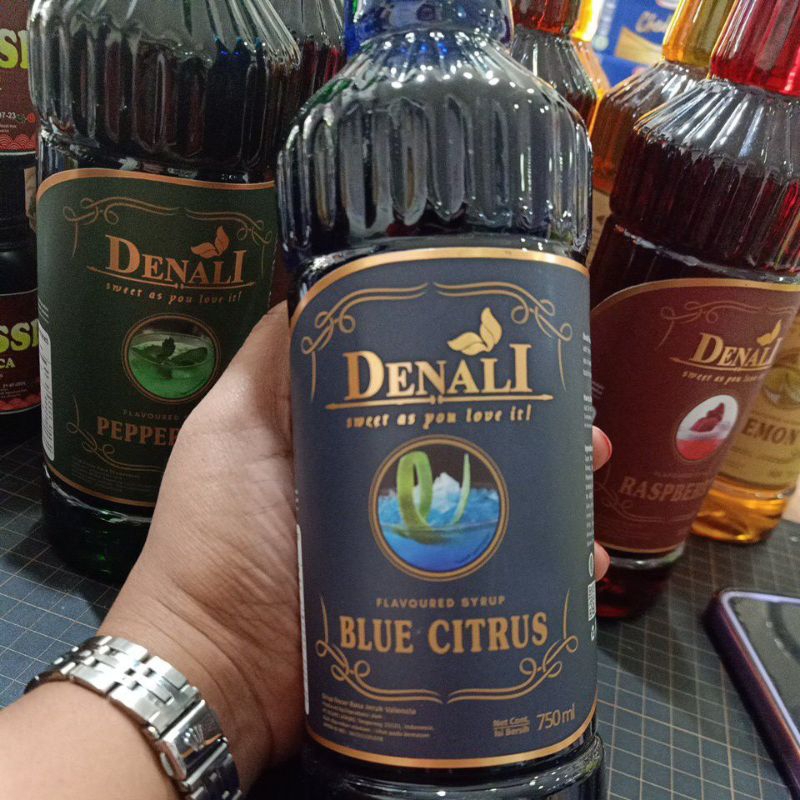 

Denali sirup Blue Citrus 750ml