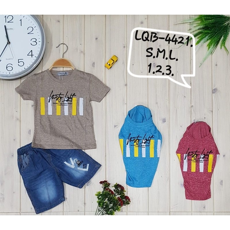 setelan anak la qi lai