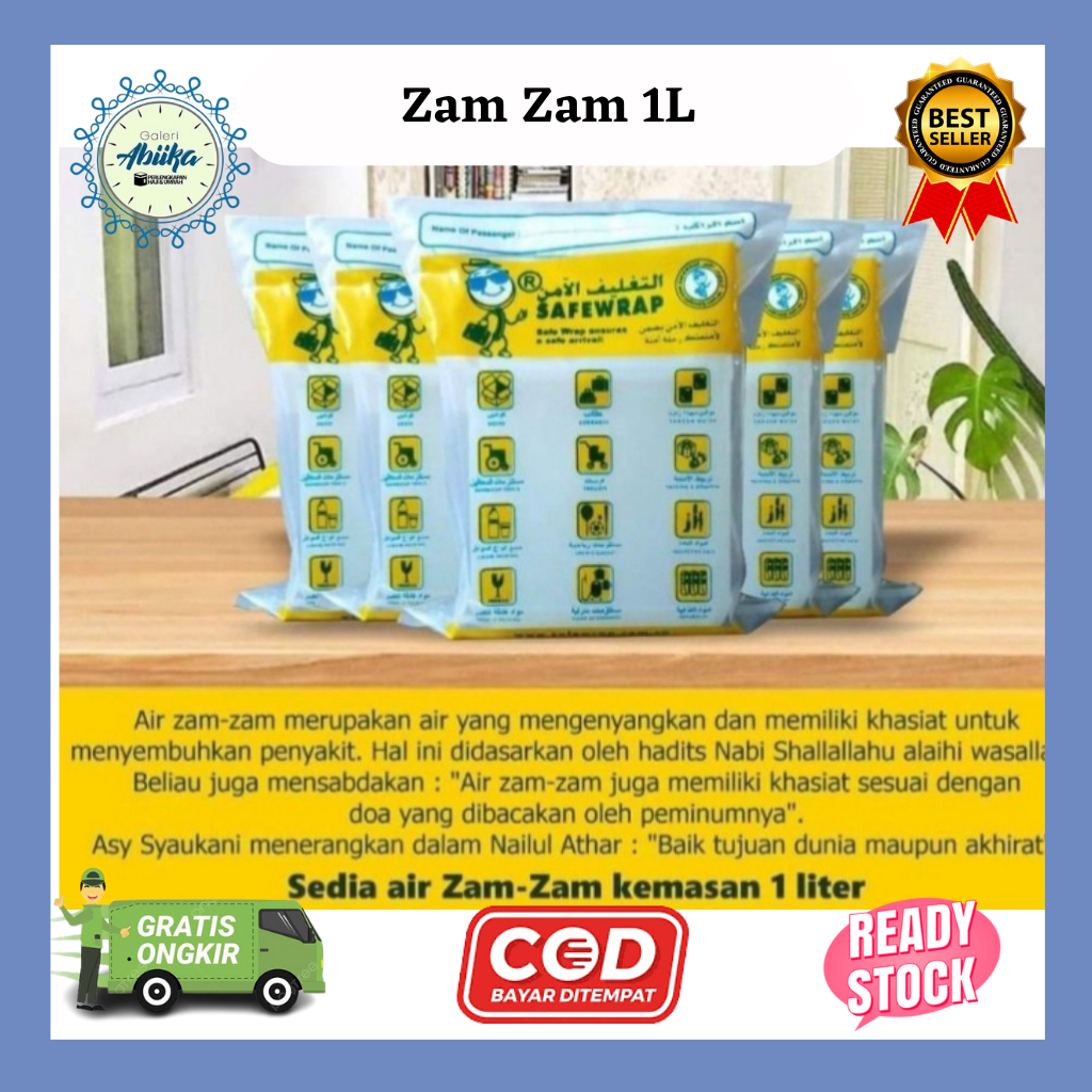 

Air Zam Zam Kemasan 1L