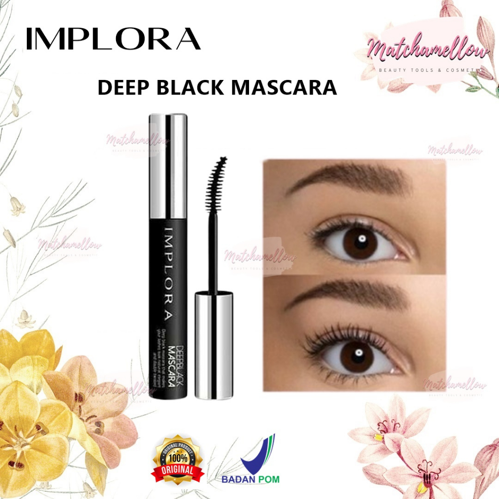 ❄️MATCHA❄️ IMPLORA DEEP BLACK MASCARA - NEW LOOK &amp; FEEL SUPER LASH