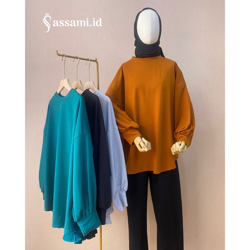 Kaos Zara Pleats Oversize