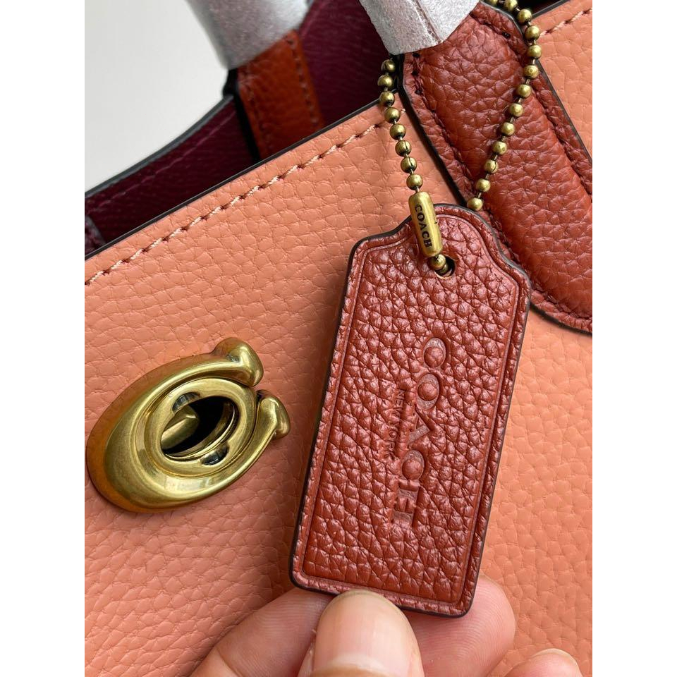 Coach Willow Tote 24 In Signature Canvas C8562 C8869 C8561