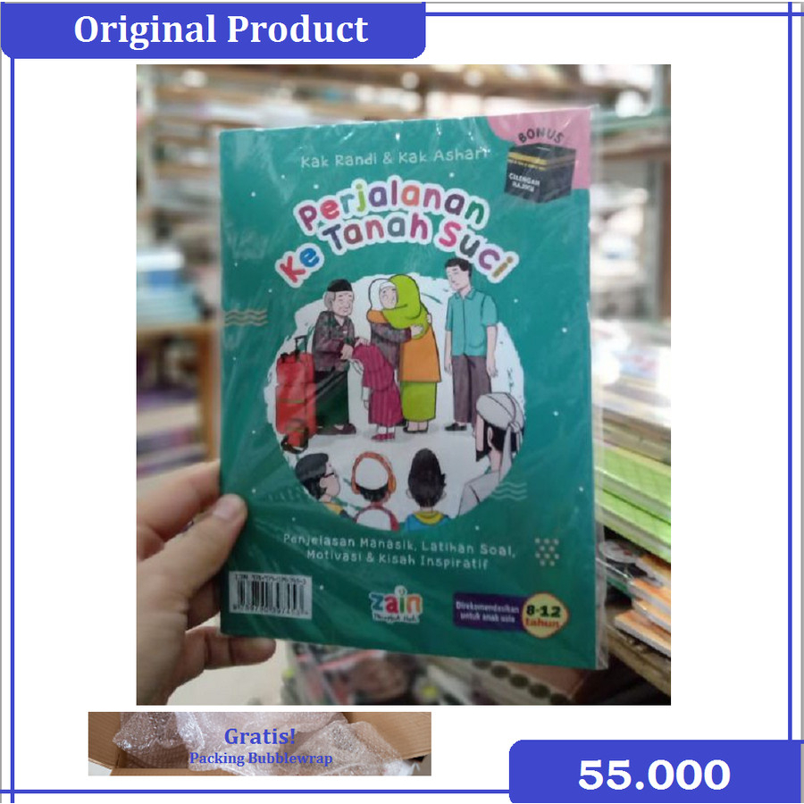 Buku Pengetahuan Anak Perjalanan Ke Tanah Suci