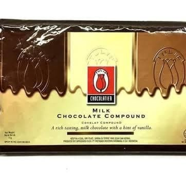 

Tulip Milk Chocolate Compound Coklat Batang 1kg