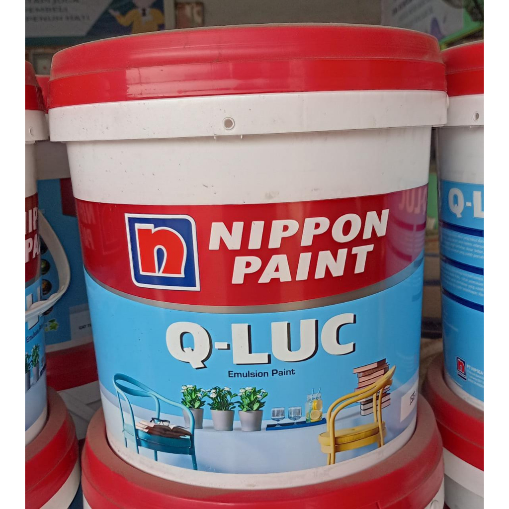 CAT TEMBOK NIPPON PAINT Q-LUC 1505 WHITE 18KG