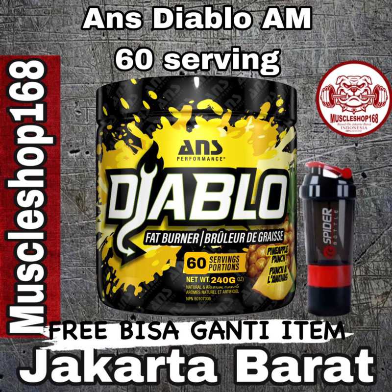 Ans Diablo AM 60 serving FAT BURNER