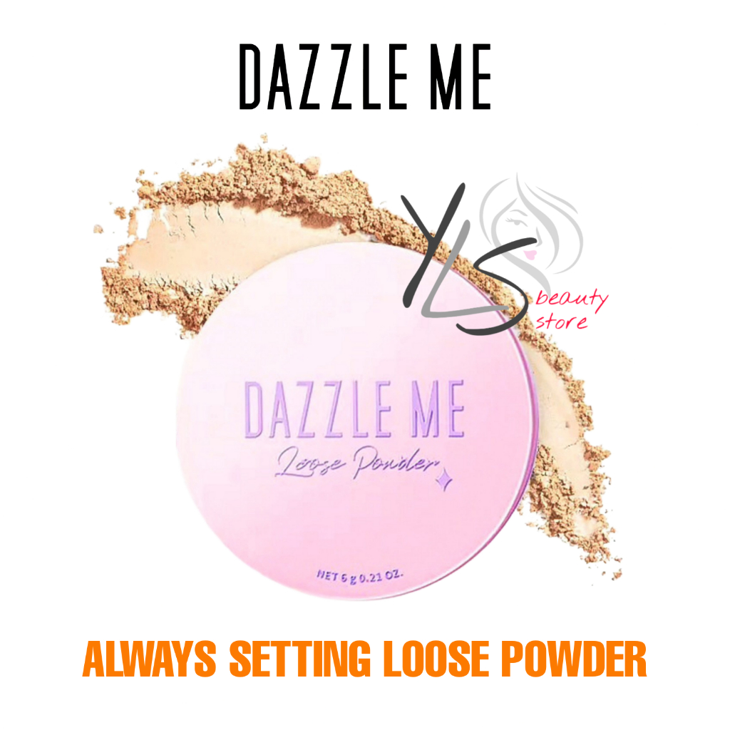 DAZZLE ME ALWAYS SETTING LOOSE POWDER - TERDAFTAR BPOM - BEDAK TABUR DAZZLE ME MURAH