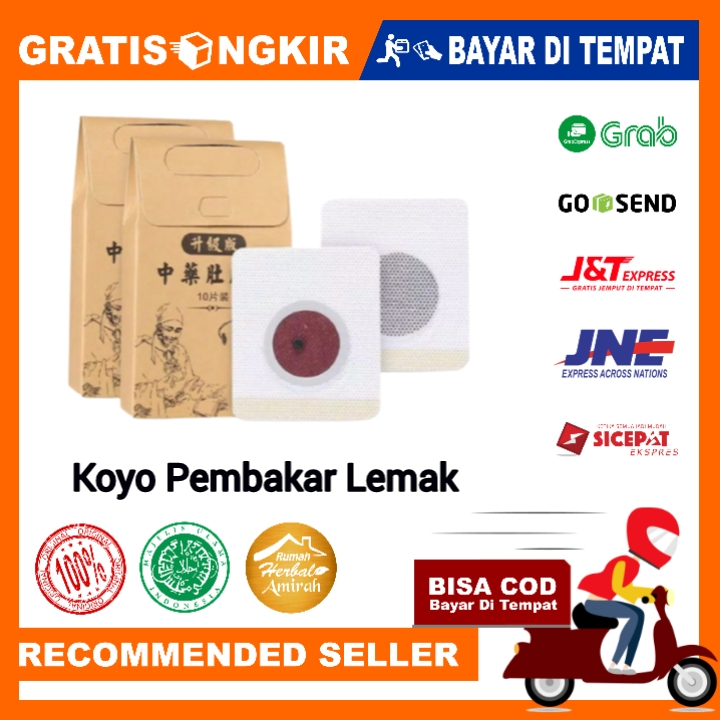 Slimming Patch Koyo Pelangsing Perut Original 1 Box Isi 10pcs