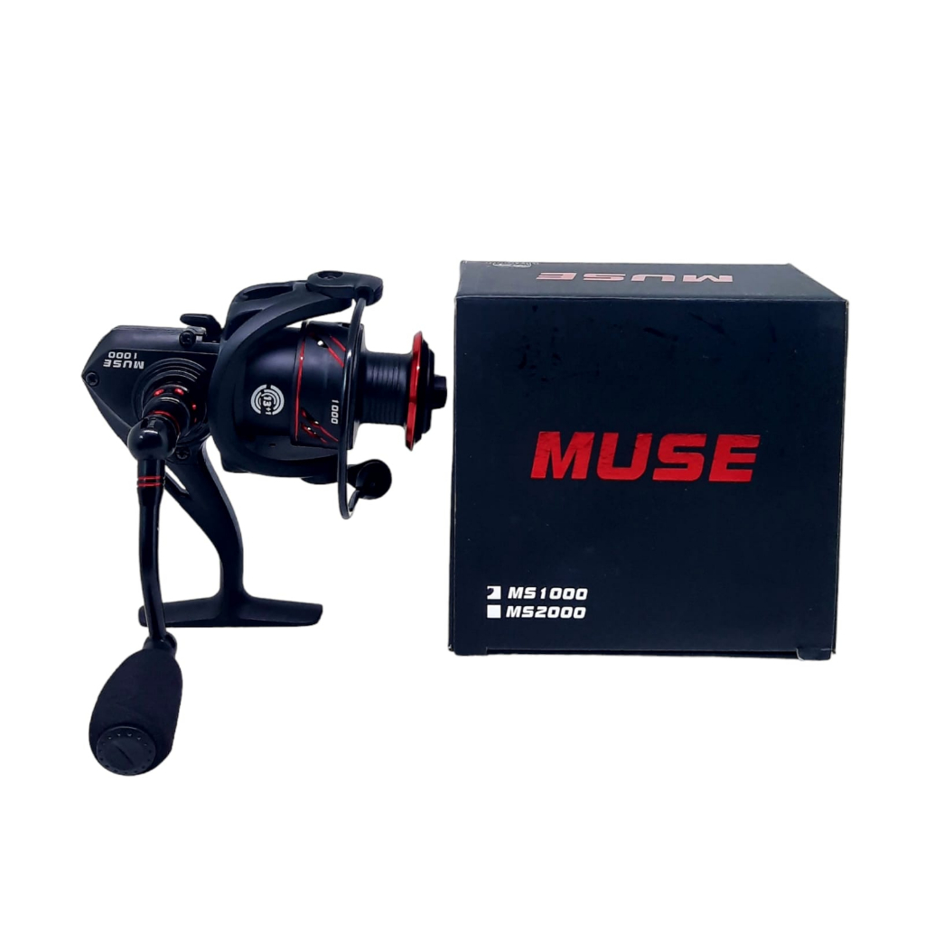 Reel Pancing Lizard MUSE 1000-6000 Spool ALUMUNIUM Sudah POWER HANDLE