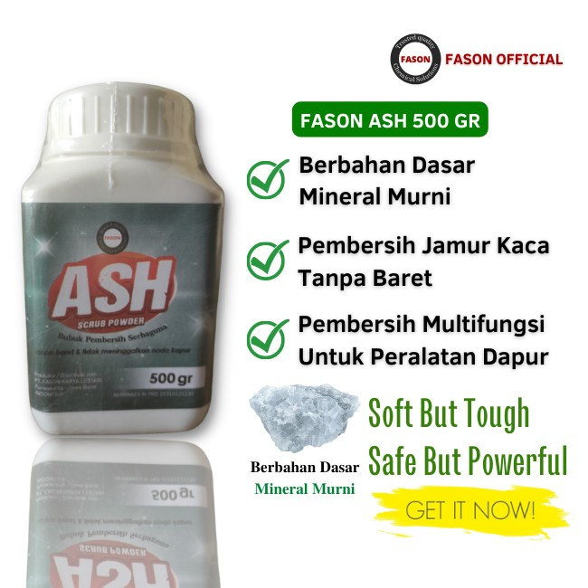 Pembersih Serbuk Serbaguna - Fason ASH 500 gr