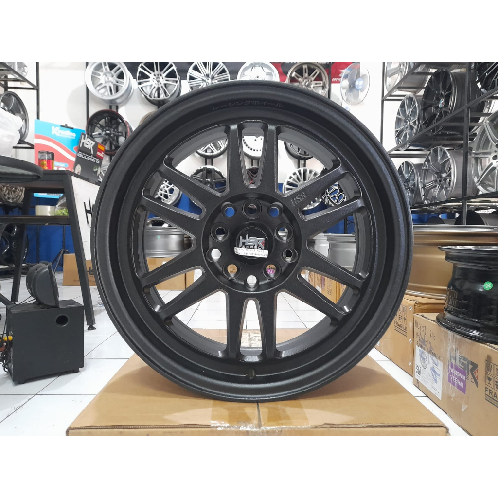 velg racing full black r16  hsr orignal velg sienta ertiga innova